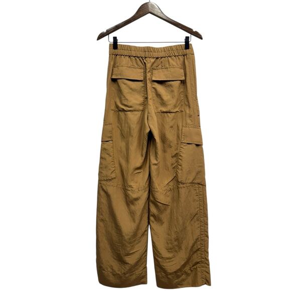 Vince. Women's Mid Rise Wide-Leg Cargo Trousers Brown size 0 - Picture 2 of 6